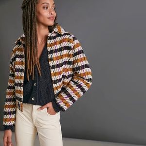 Scotch & Soda | Wool Blend Houndstooth Check Jacket | NWT